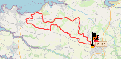 Miniature circuit vers plouguerneau 38 km