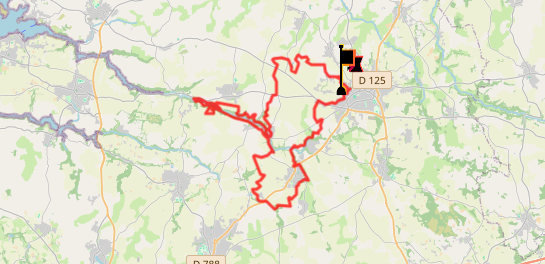 Miniature circuit pentreff 45 km